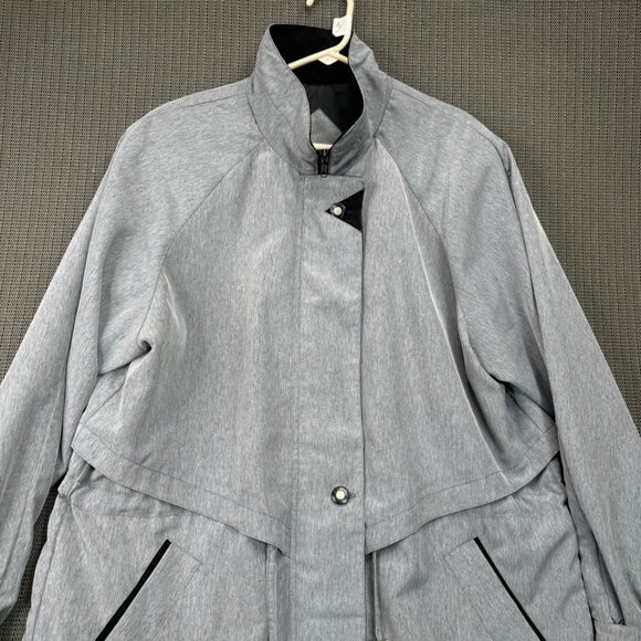P.A. Originals Womens Size Large Lightweight Gray Jacket - Picture 8 of 12